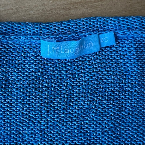 J MCLAUGHLIN CALLUM SWEATER XS V NECK HAVANA KNIT YARN RELAXED CASUAL COASTAL - Picture 11 of 12